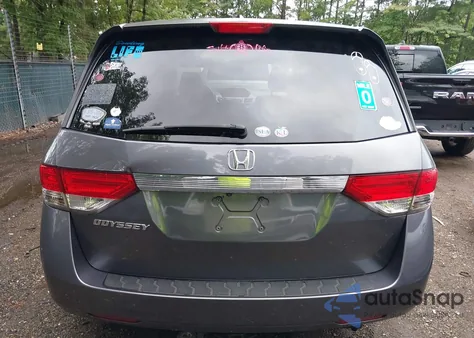 2016 Honda Odyssey Ex-L z USA, uszkodzony, nr VIN 5FNRL5H65GB050151